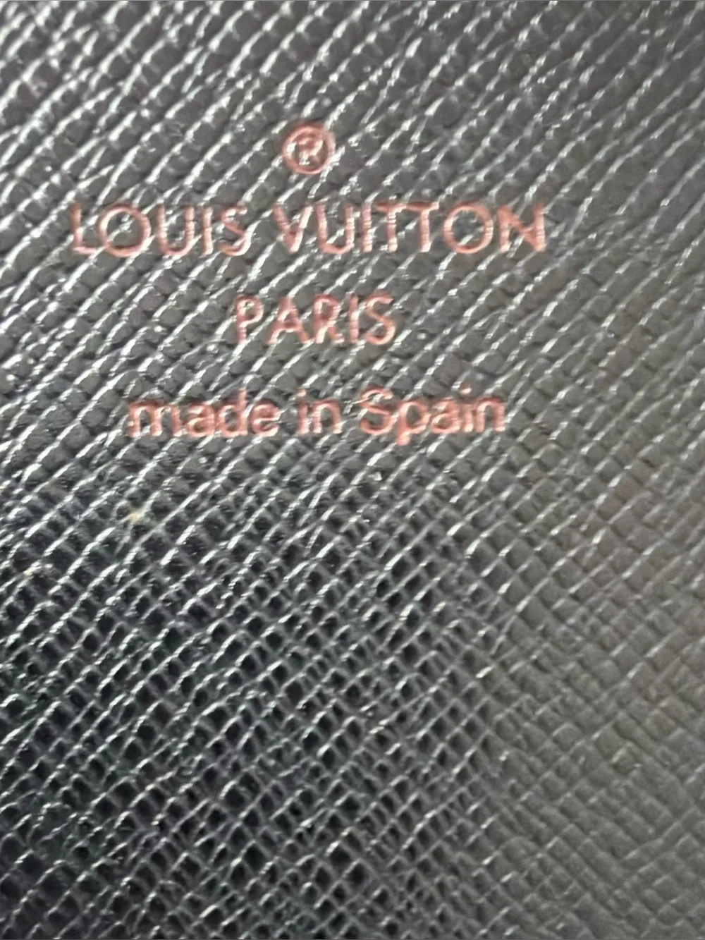 Luis vuitton Epi Leather wallet in Noir